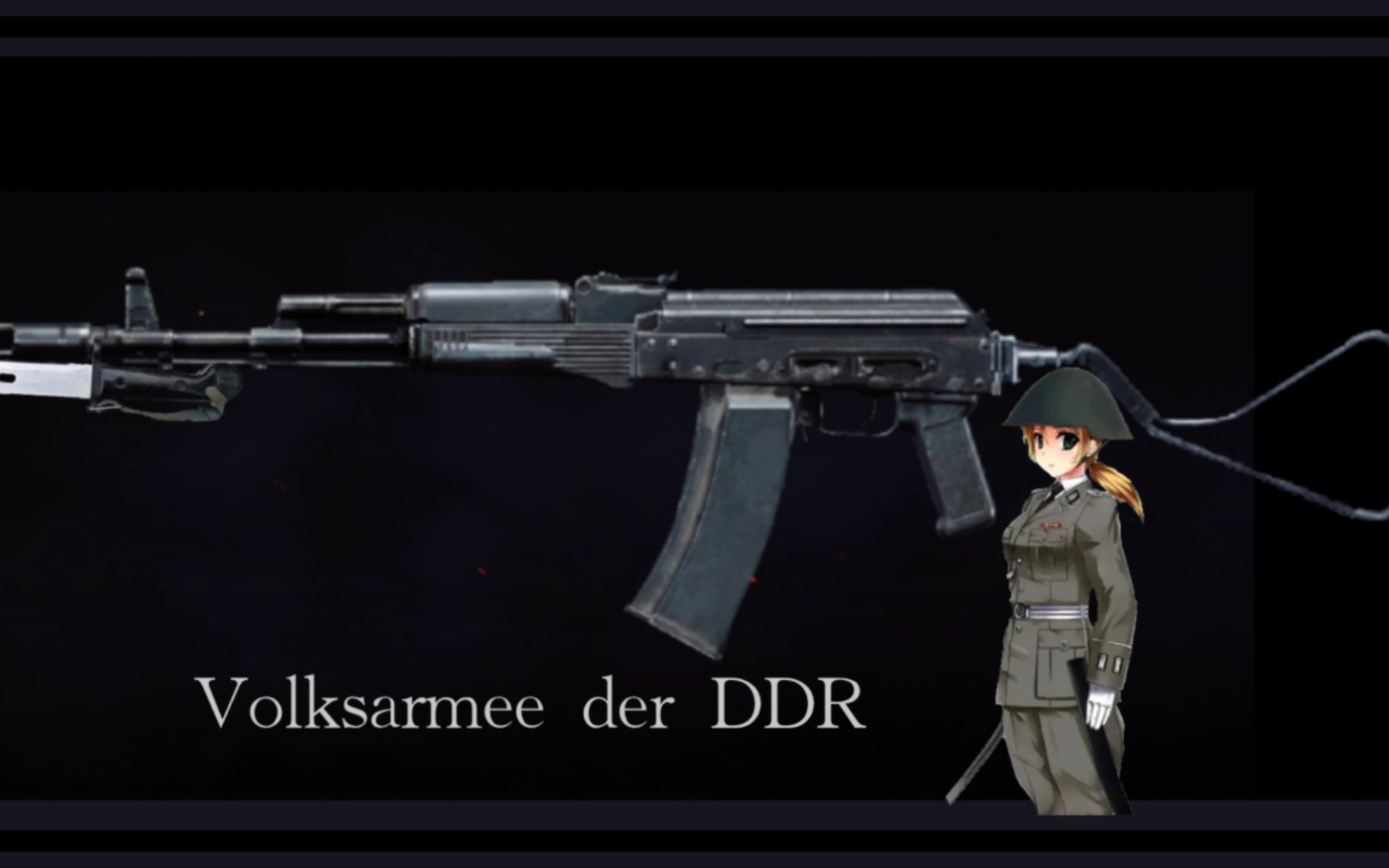 把ak74n的枪拖更换成鱼尾拖后