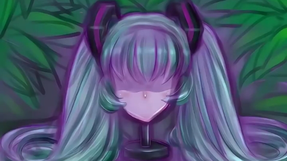 被触手皮套强制穿上变成初音未来 #附身 #漫画