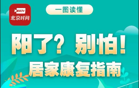 一图读懂|阳了?别怕!新版『居家康复指南』发布,转需→哔哩哔哩bilibili