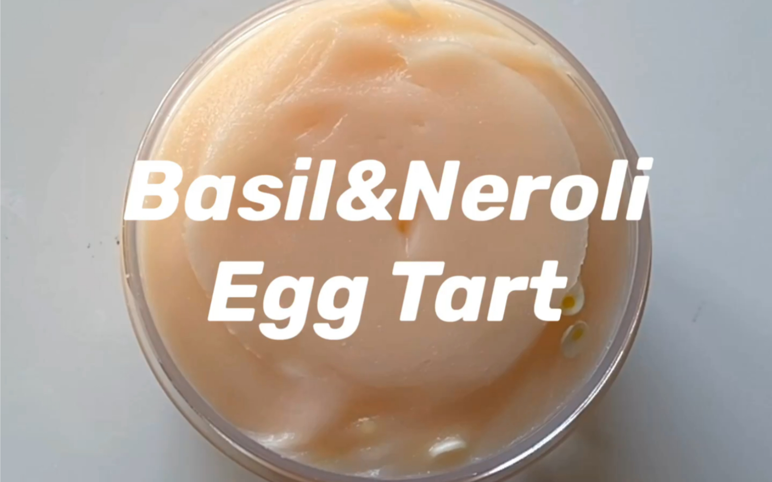 【7eggslime】Basil&Neroli Egg Tart哔哩哔哩bilibili