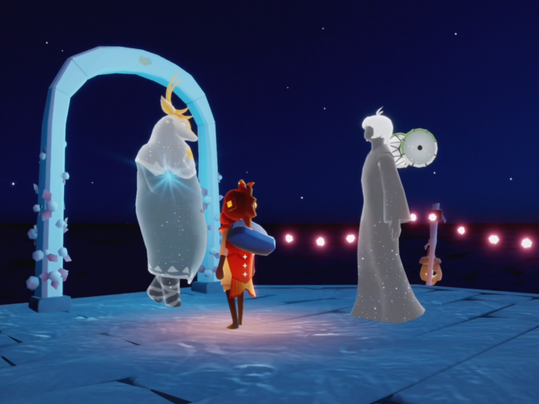 害羞的鹿头先祖#光遇##sky光遇#_哔哩哔哩_bilibili