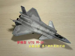 Download Video: [比例模型]八桂天狼  1/72歼-20模型分享[梦模型板件]