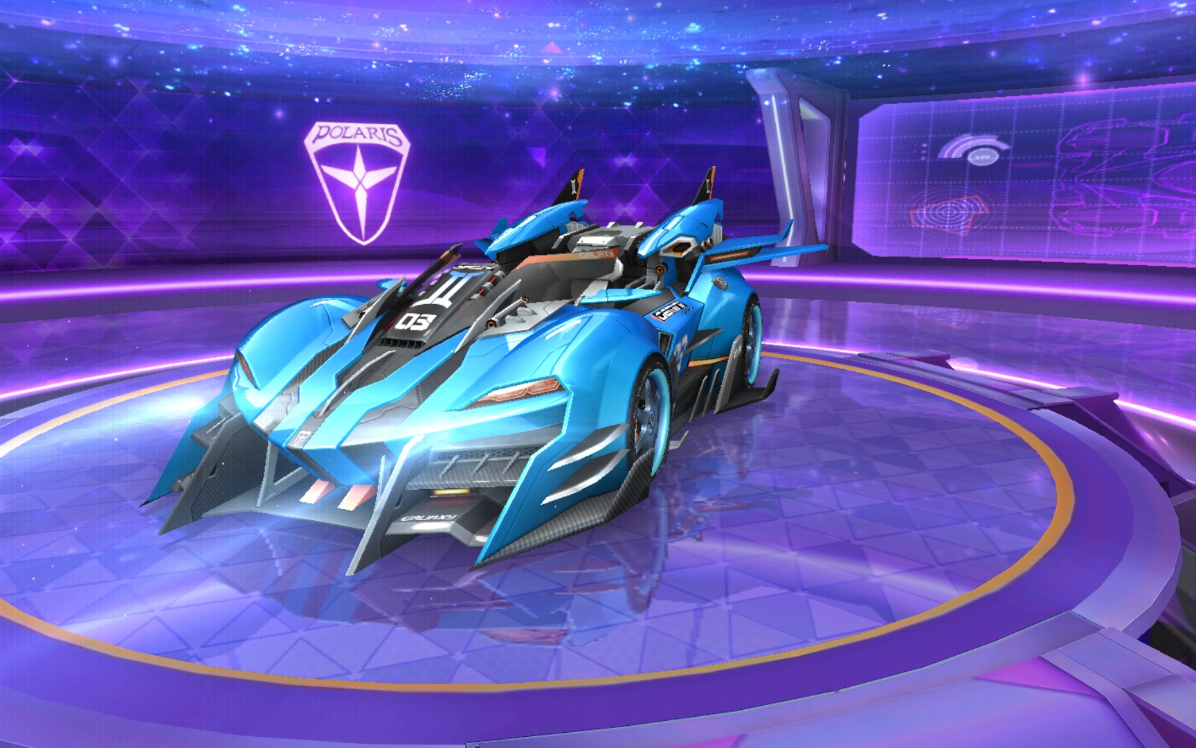 qq飞车新a车,双子座,美化试跑(晶耀之星美化)