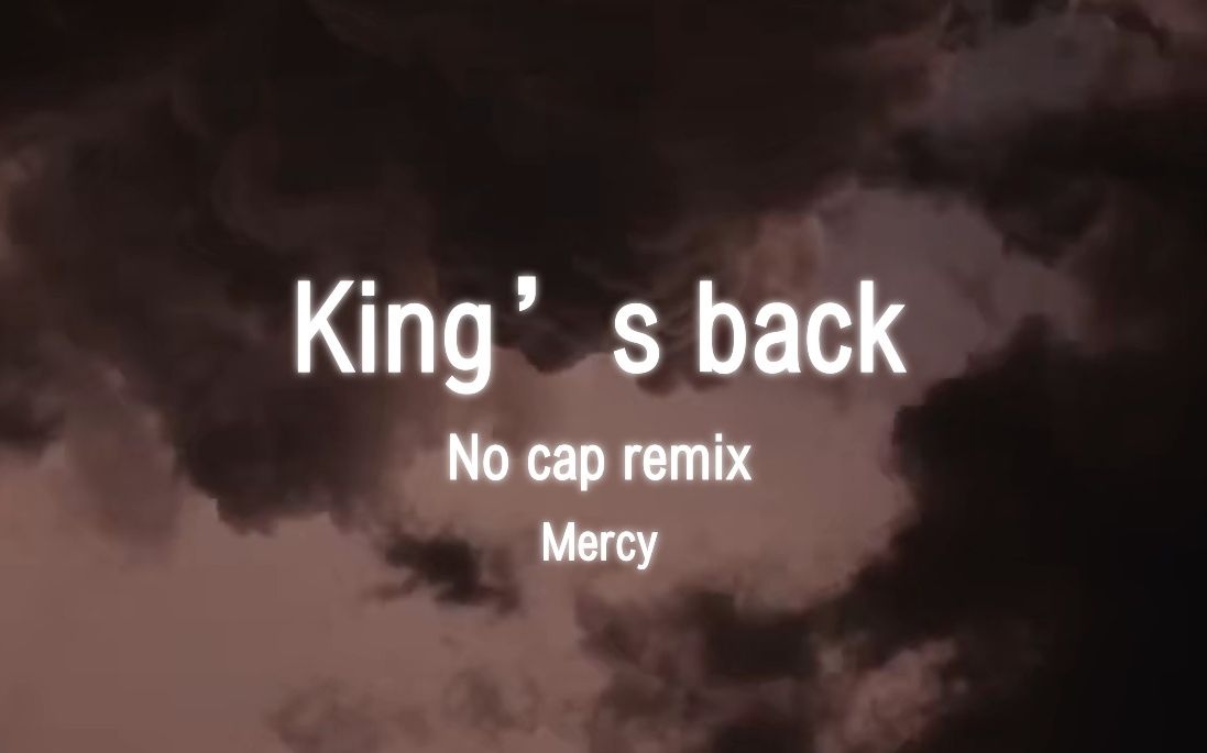 谟西Mercy No cap remix哔哩哔哩bilibili