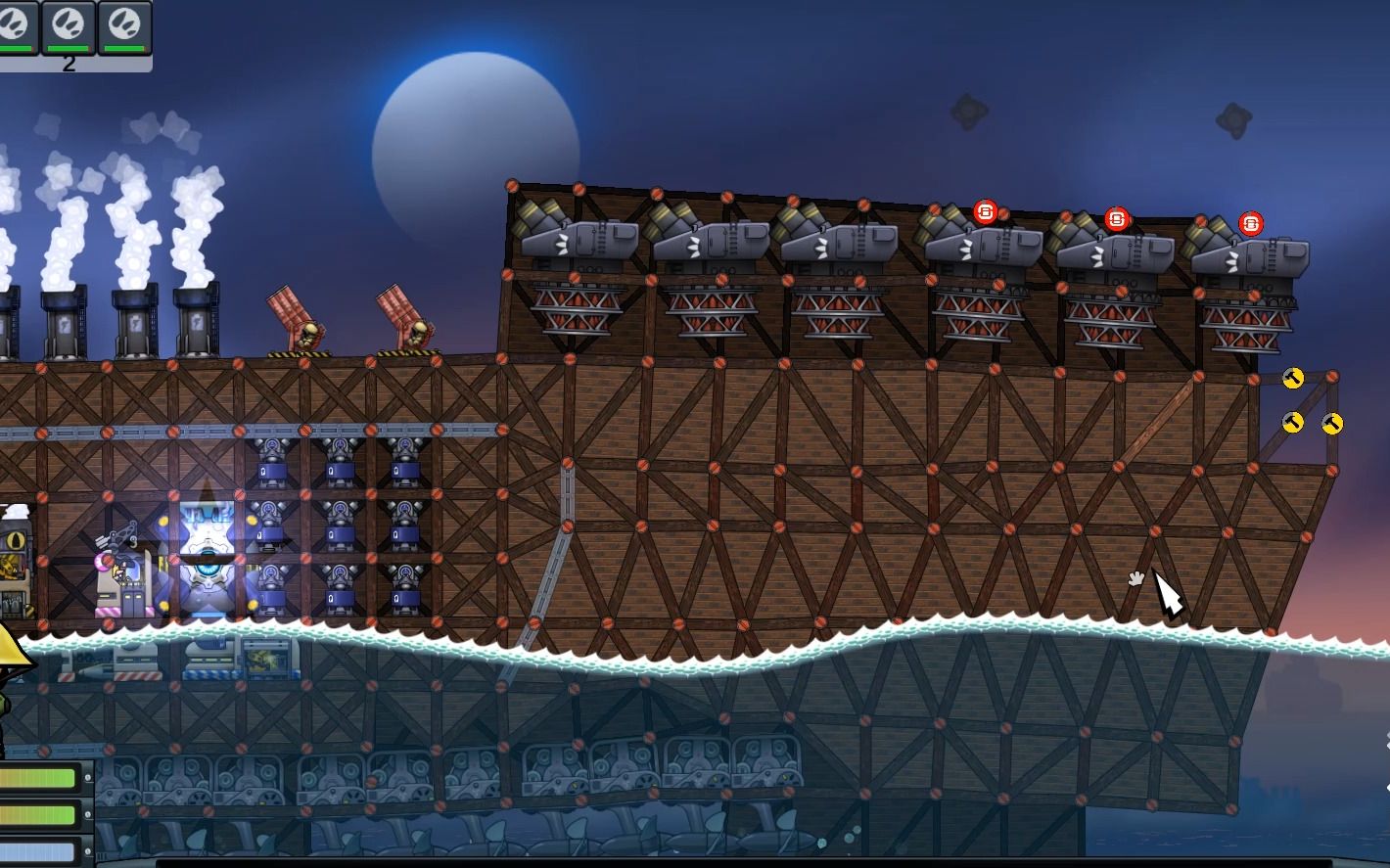 【进击要塞】甲板炮阵地