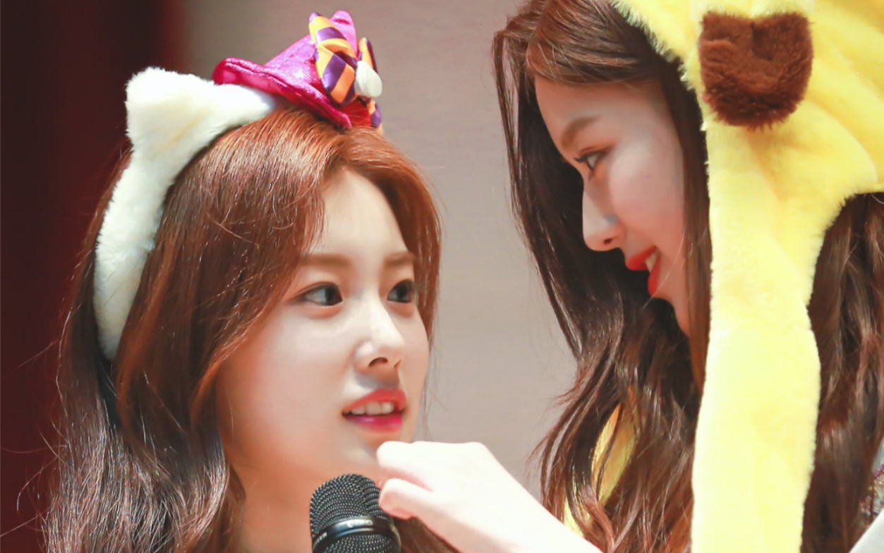签售会上的猫咪光北 izone姜惠元 la vie en rose 饭拍 直拍 focus