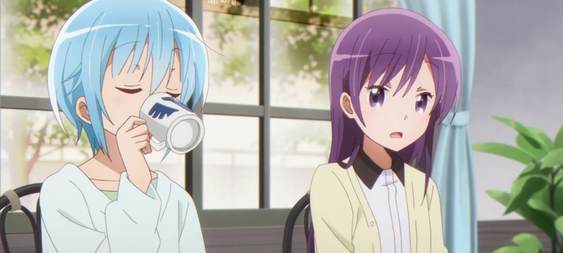 "飒飒"的翼酱,也有淑女的一面呢!