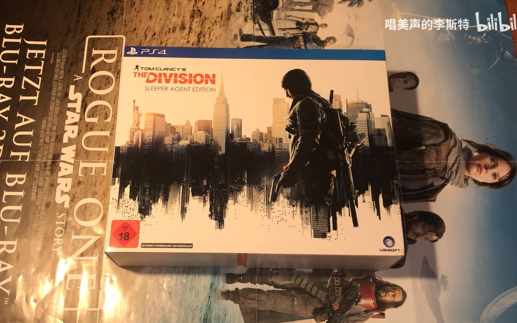 [图]【全境缩水】全境封锁 典藏版 开箱 潜伏特工版 The Division - Sleeper Agent Edition 典藏版游戏 开箱视频 内容介绍