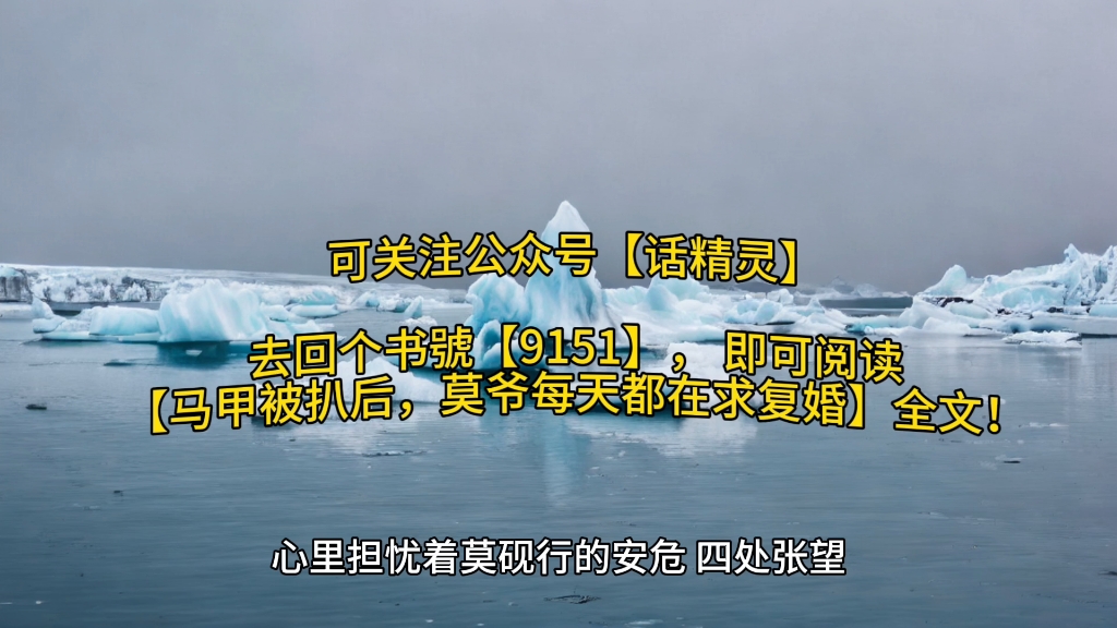 [图]新书《马甲被扒后，莫爷每天都在求复婚》素然莫砚行全文