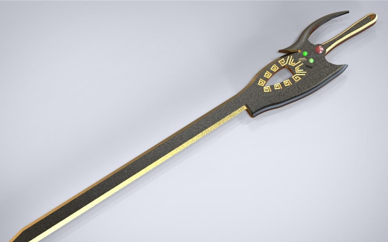 3dmax武器案例制作——绝世好剑(上)