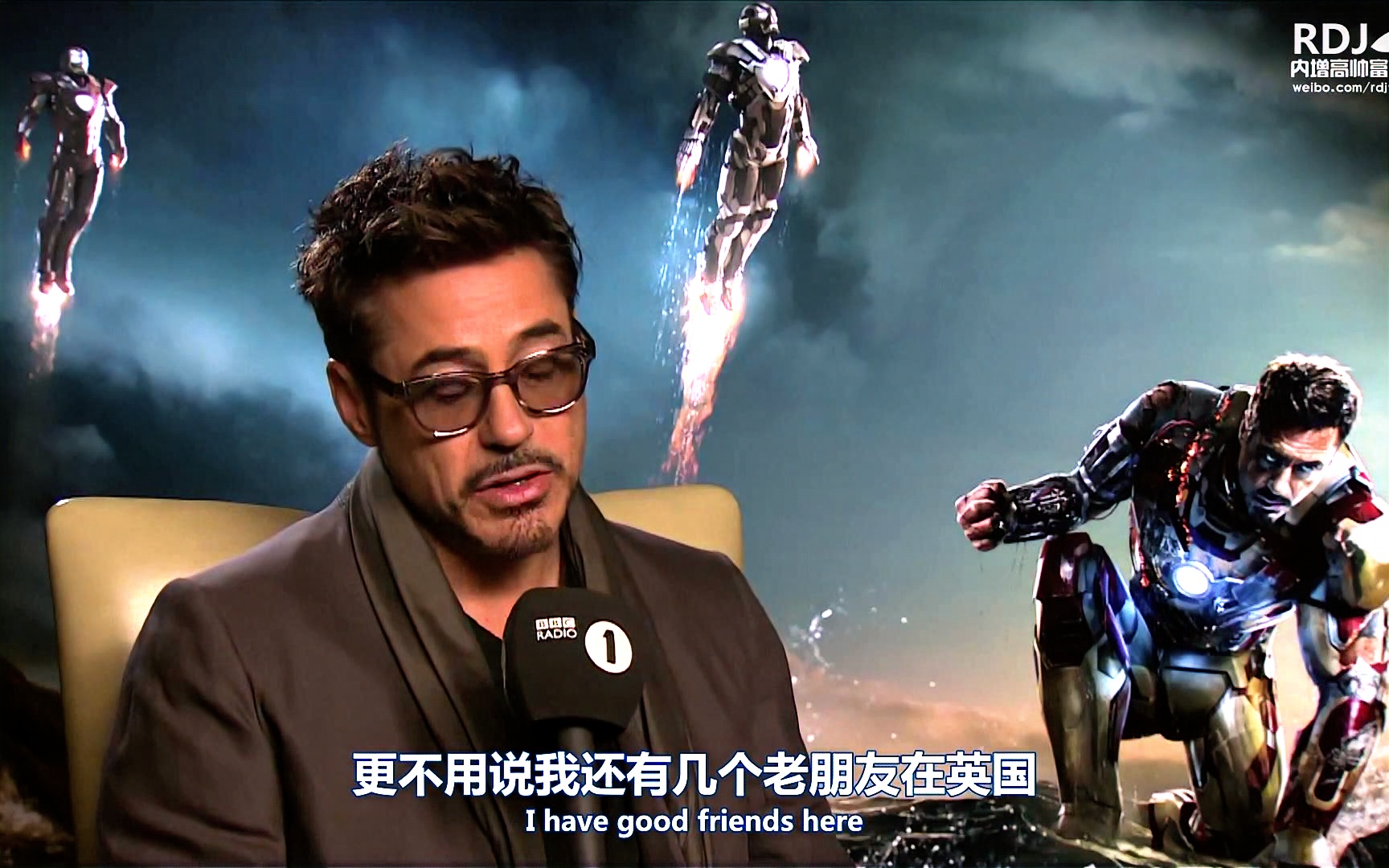 【RDJ内增高帅富翻译组出品】钢3采访BBC radio 1哔哩哔哩bilibili