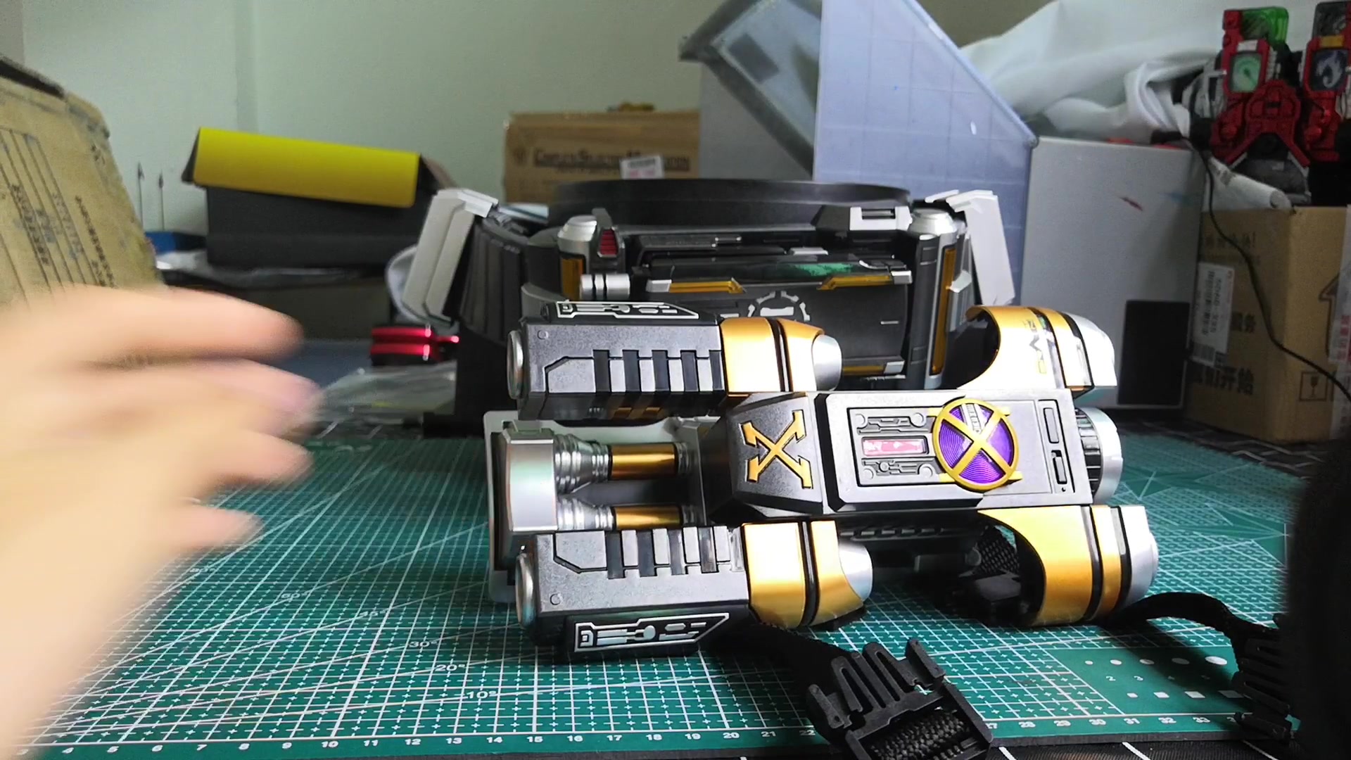 假面骑士555 csm系列 凯撒豪华版 简单把玩_哔哩哔哩_bilibili