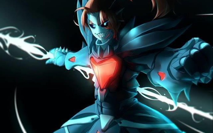 (传说之下)四岁小孩无伤决心鱼(一百粉开ask)