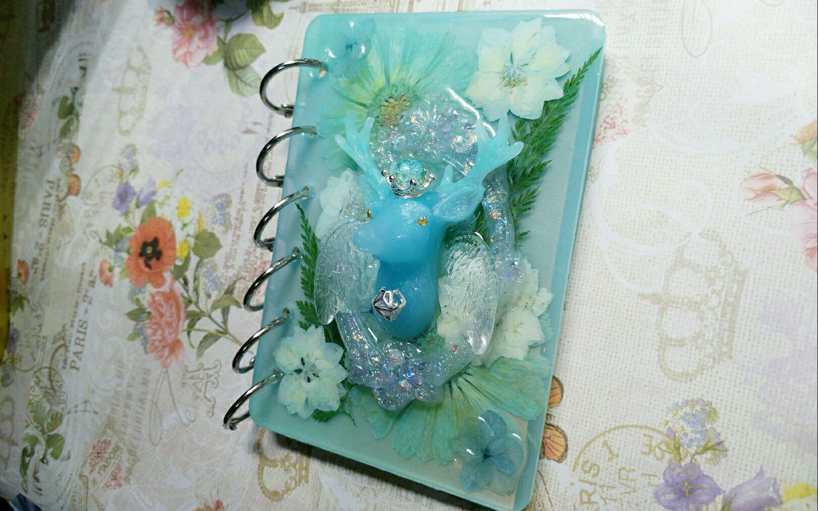 【滴胶】森系小鹿笔记本