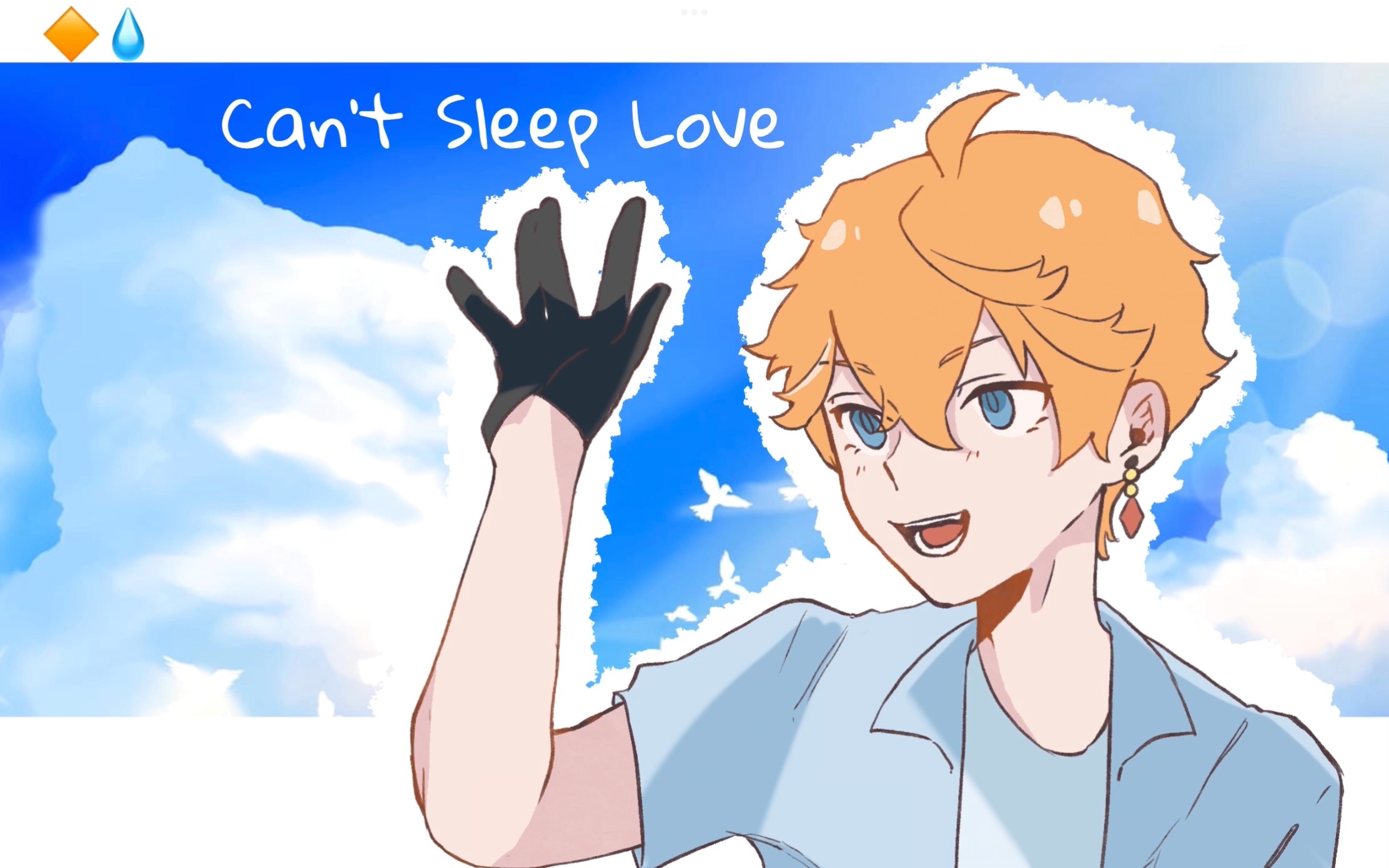 【达达利亚生贺/离达/meme】Can't Sleep Love哔哩哔哩bilibili