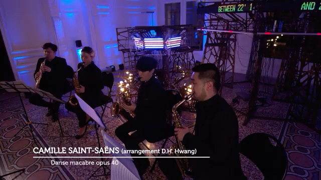 [图]Danse Macabre - C.Saint-Saëns - FRanKOphone Saxophone Ensemble