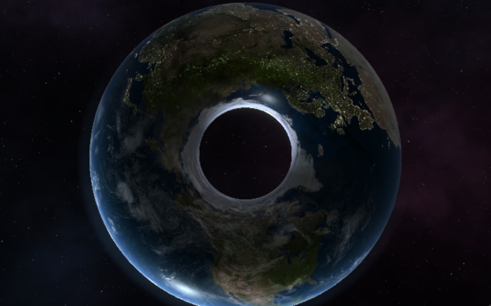 【星球毁灭模拟器】甜甜圈地球