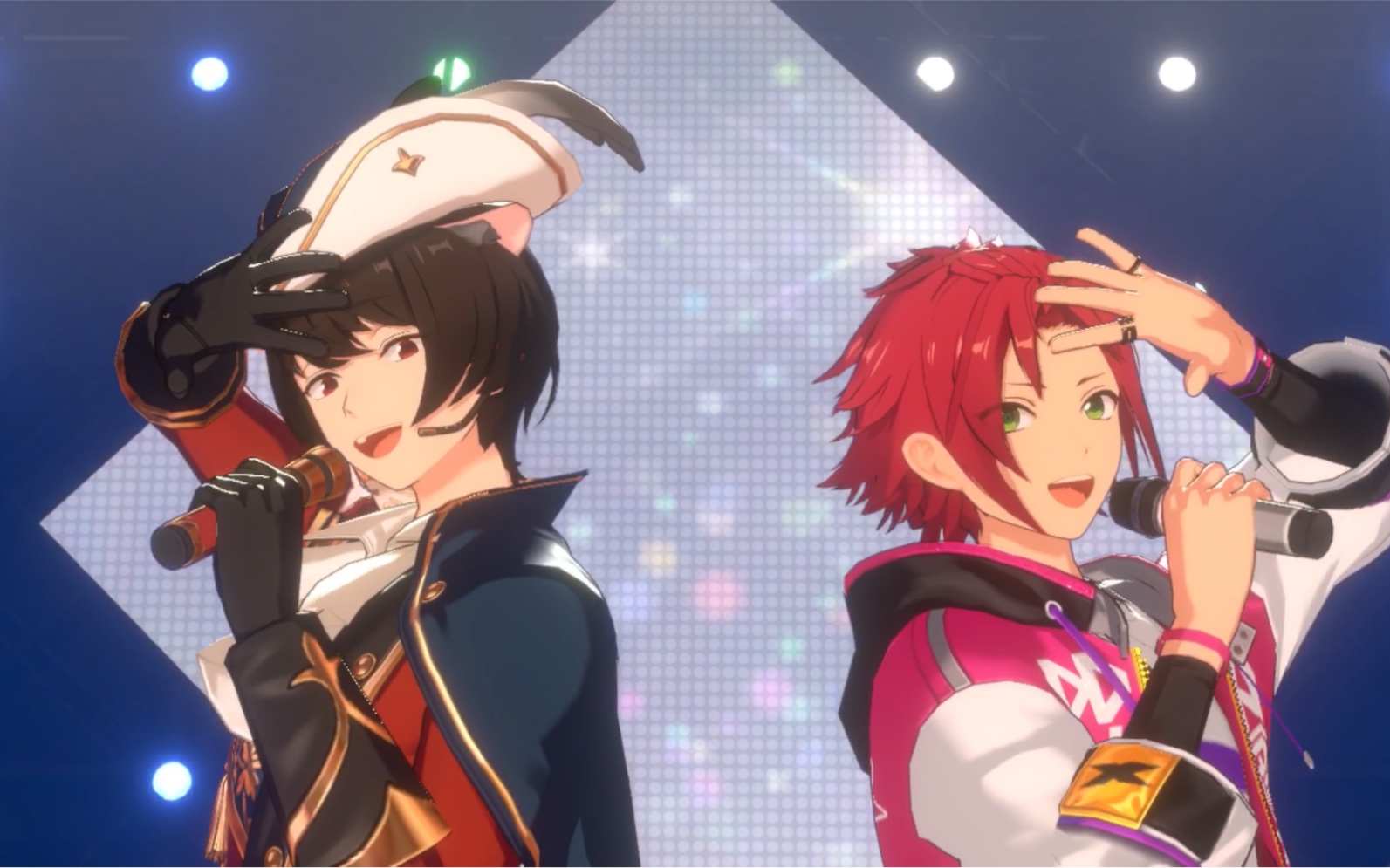 朔间凛月与衣更真绪的sunlit smile!