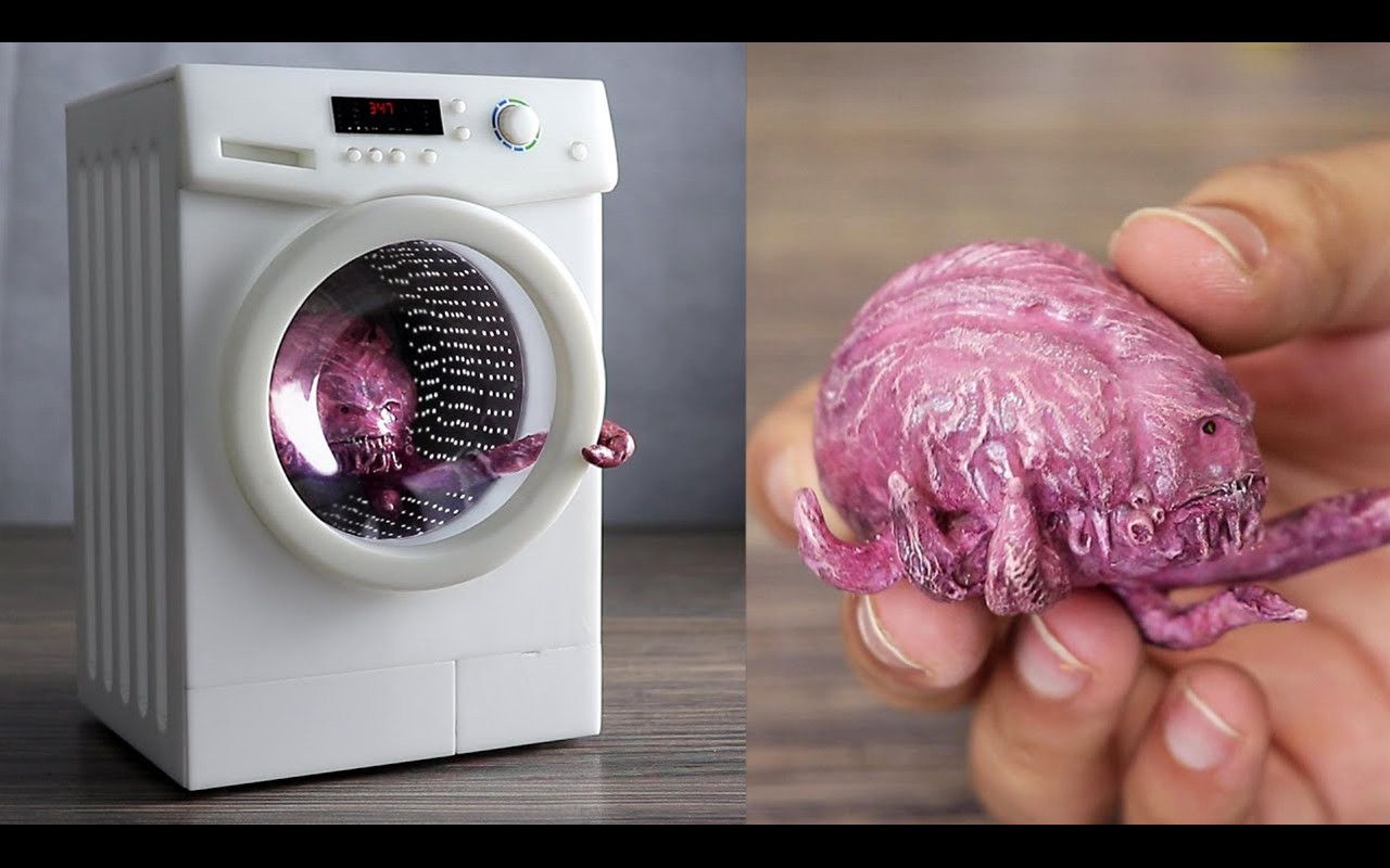 【手工】制作洗衣机里的朗格迷你小场景 | 作者:how to