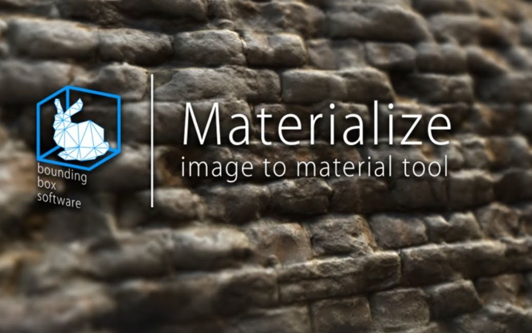 【免费材质贴图生成工具】Materialize  一款惊艳却免费材质贴图生成工具哔哩哔哩bilibili