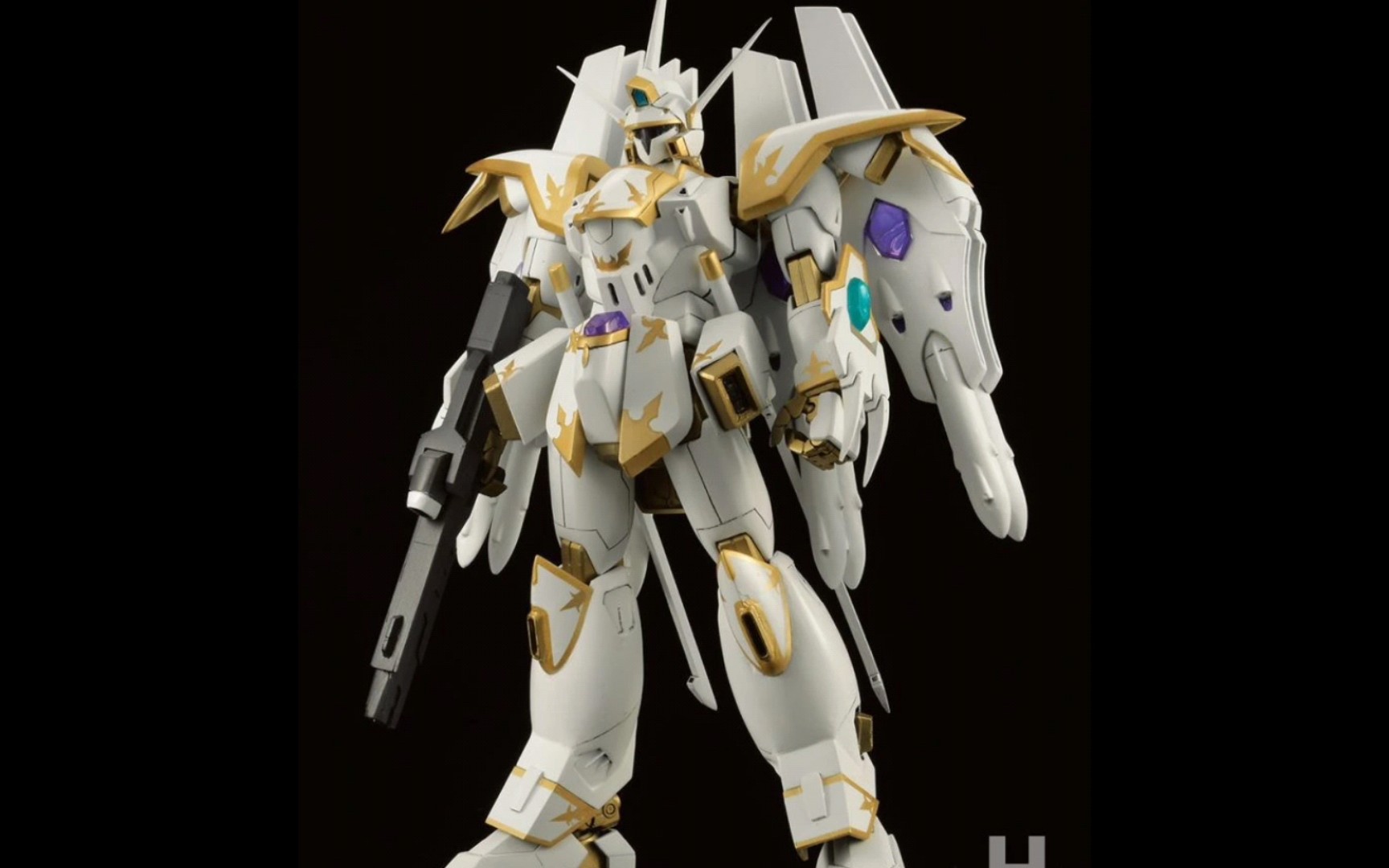 [用mg自由改出来的] boss hj范例 1/100 黑骑士小队 迦楼罗