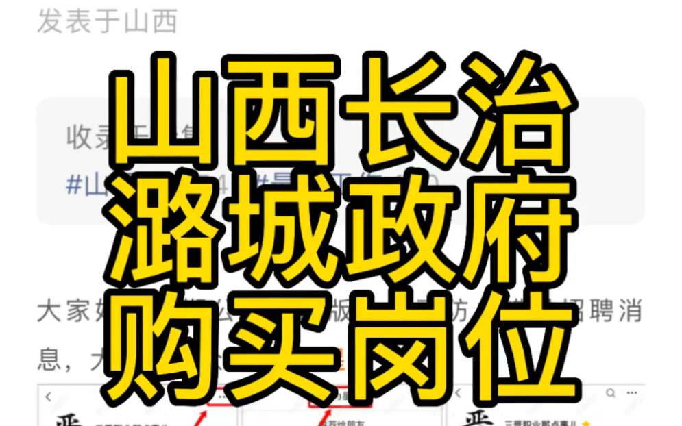 长治市潞城区统计局及现代农业发展中心招聘政府购买服务人员公告哔哩哔哩bilibili