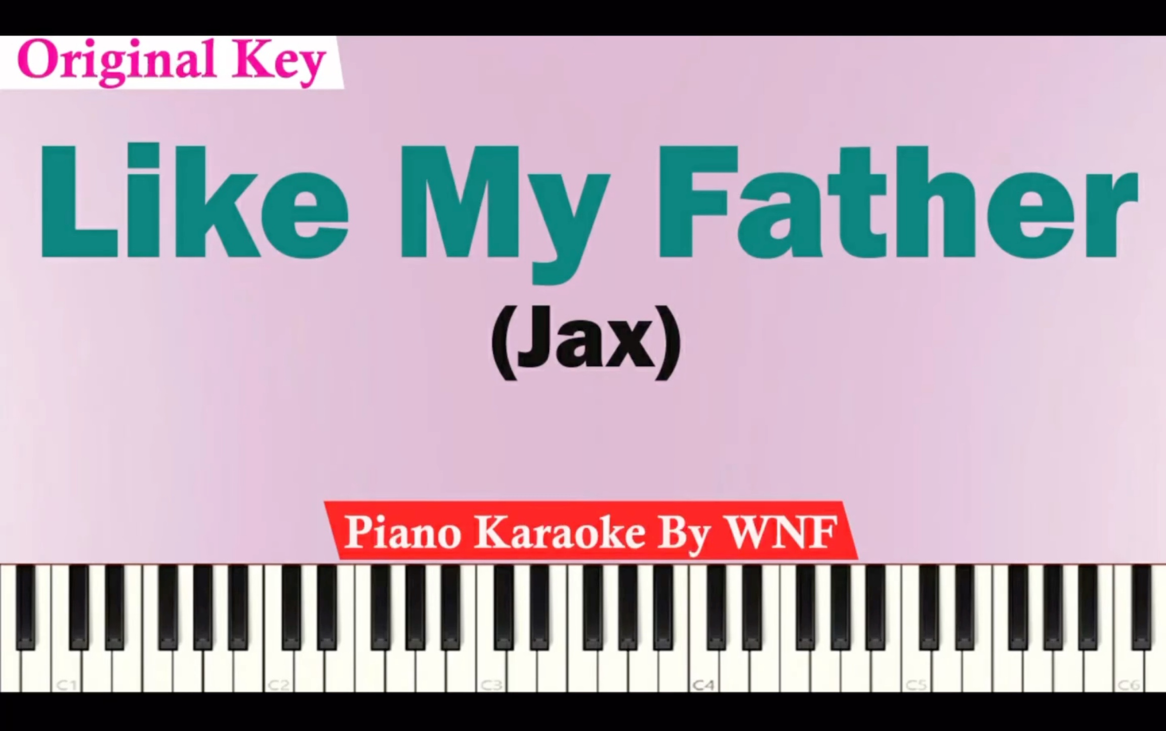 [图]Like my father piano