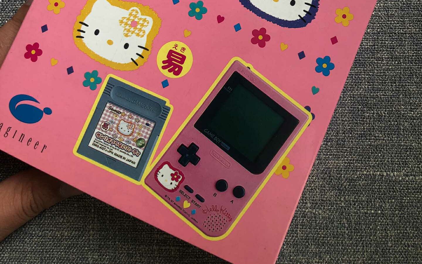 任天堂 gameboypocket gbp hellokitty限定