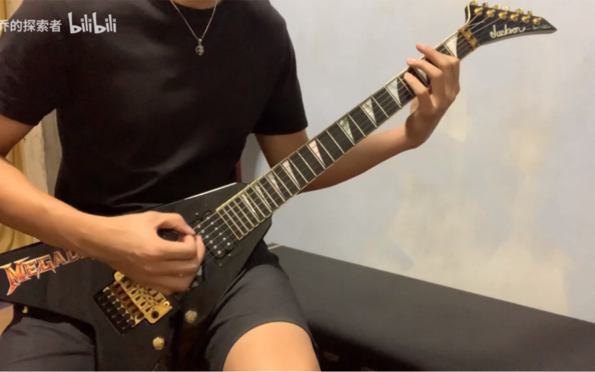 [图]【电吉他翻弹】blackened-Metallica!（cover）