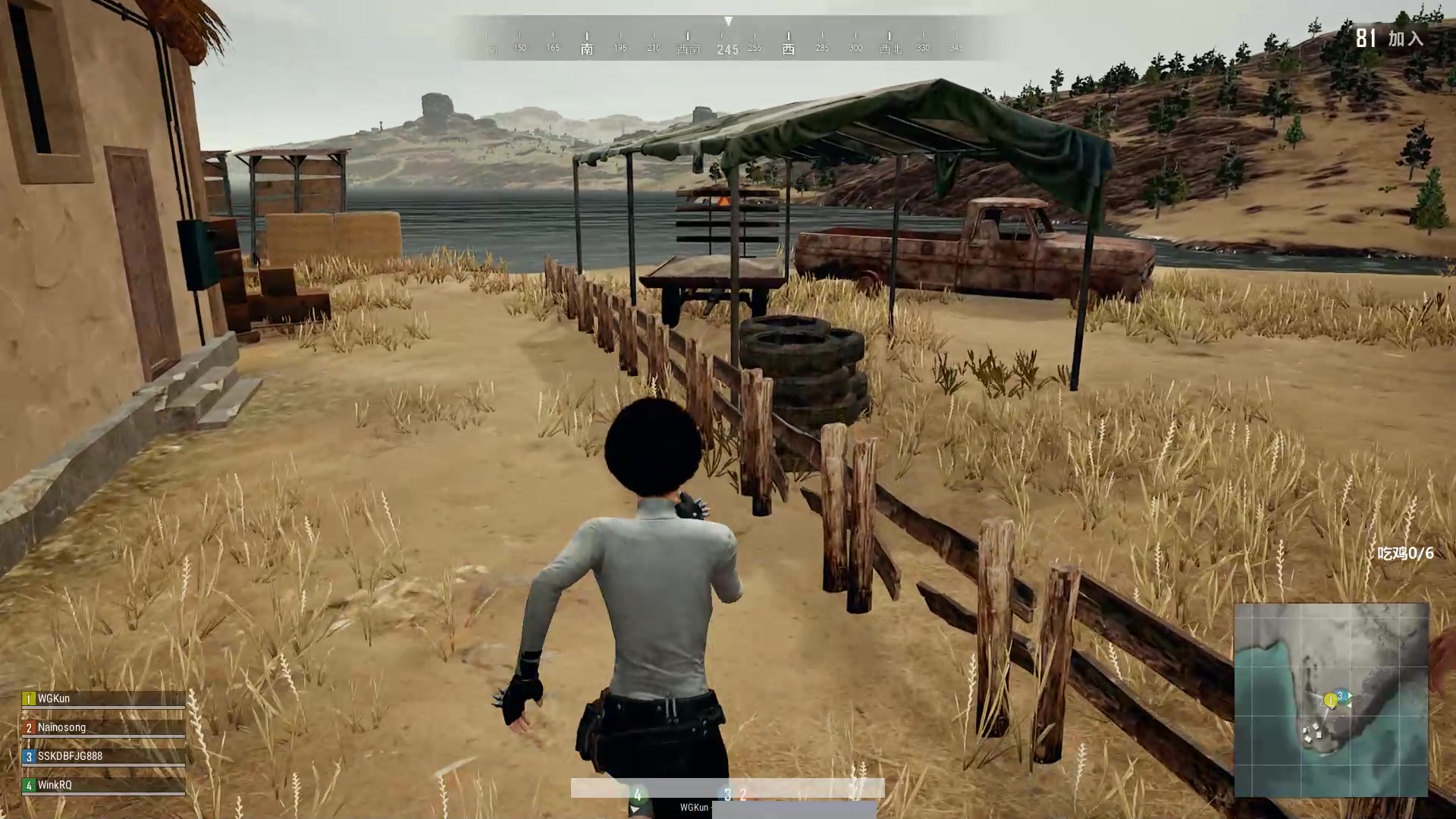 【一米八的坤儿】20190624 直播录屏(绝地求生)