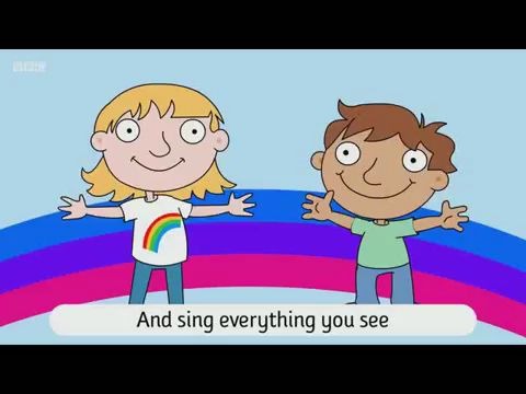 [图]K2 第32週-英文：I can sing a rainbow