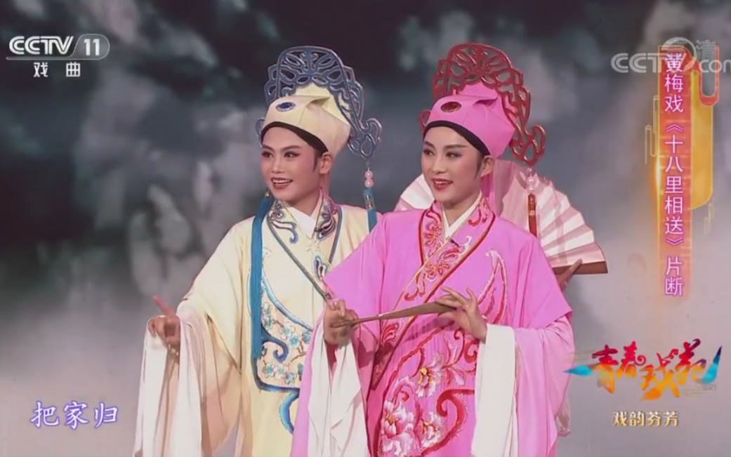 黄梅戏《十八里相送》选段 (演唱:范璇璇,何凤娇)