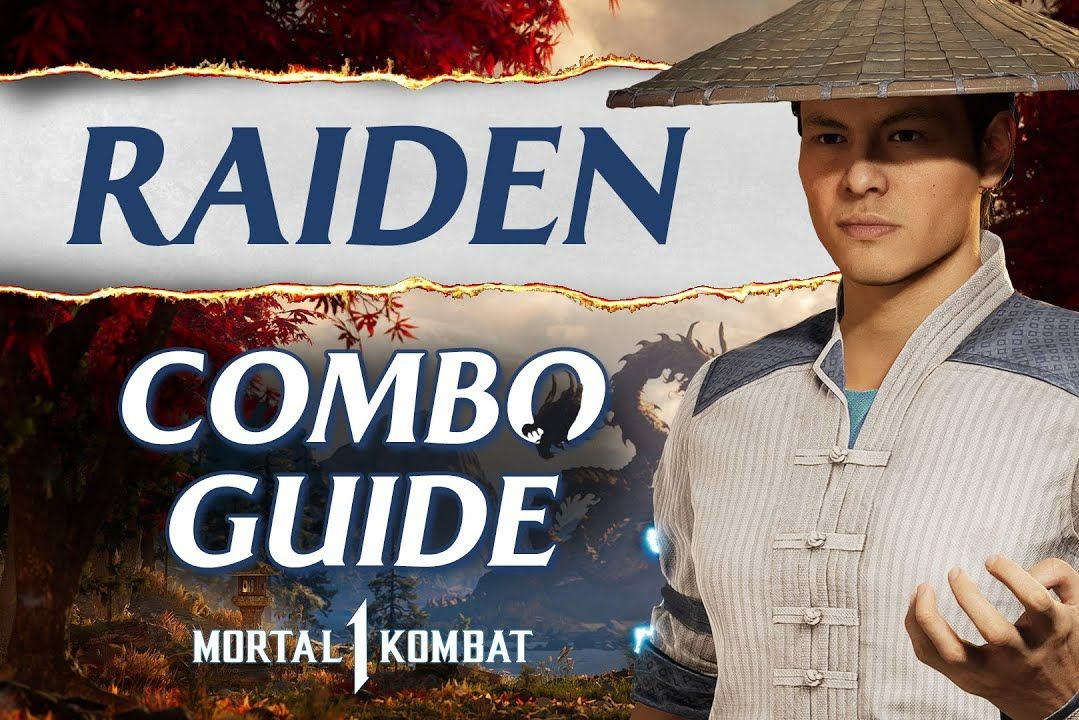 [4k][真人快打1] 雷电raiden 连段教学