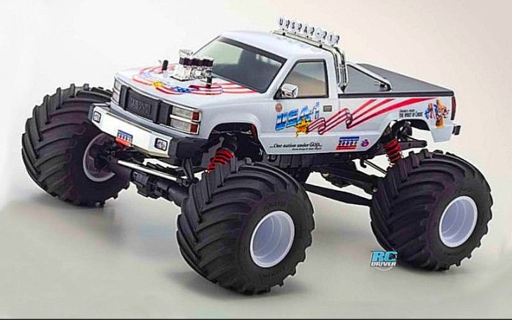 【官方宣传片】新款Kyosho京商 USA1 怪物卡车 电动大脚车1/8四驱直桥34257哔哩哔哩bilibili