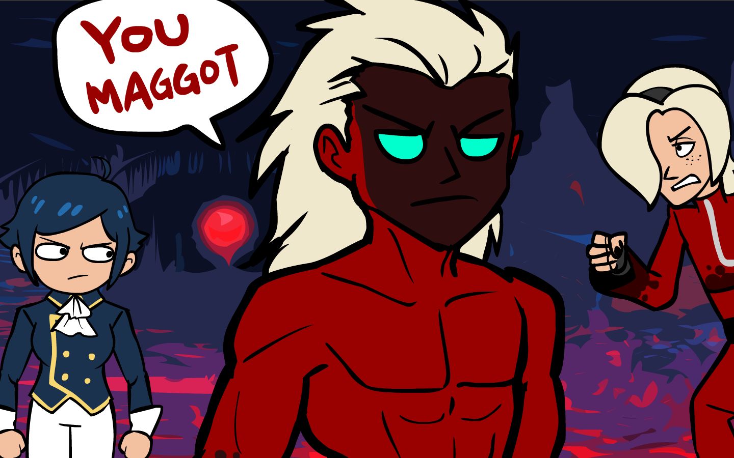 两分钟看完拳皇13剧情【kof恶搞】_哔哩哔哩_bilibili