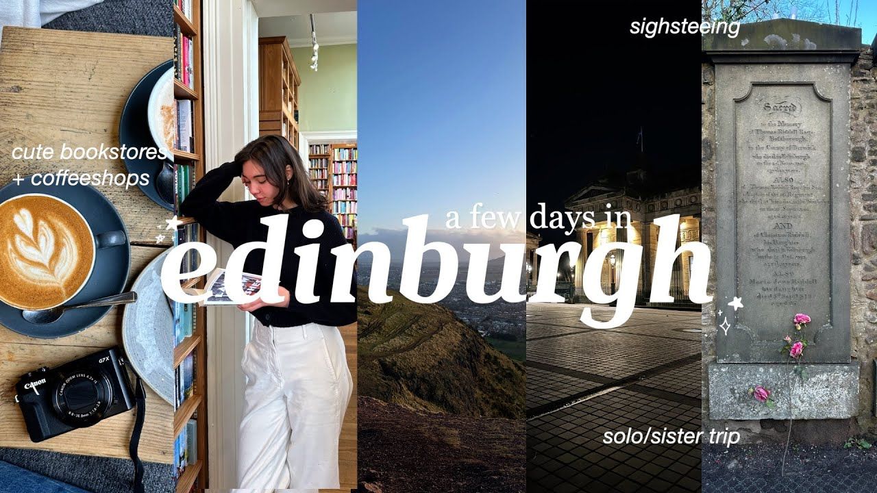 【英字vlog】clarisse | 在爱丁堡的美好日子 | 姐妹旅行 | 可爱的