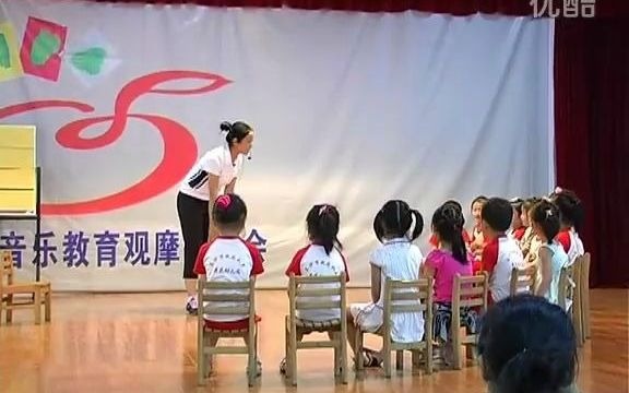 幼儿园公开课优质课243《毛毛虫啃苹果》第七届全国幼儿音乐教育 观摩课实录例 高清哔哩哔哩bilibili