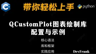 【Qt】QCustomPlot图表绘制库配置与示例