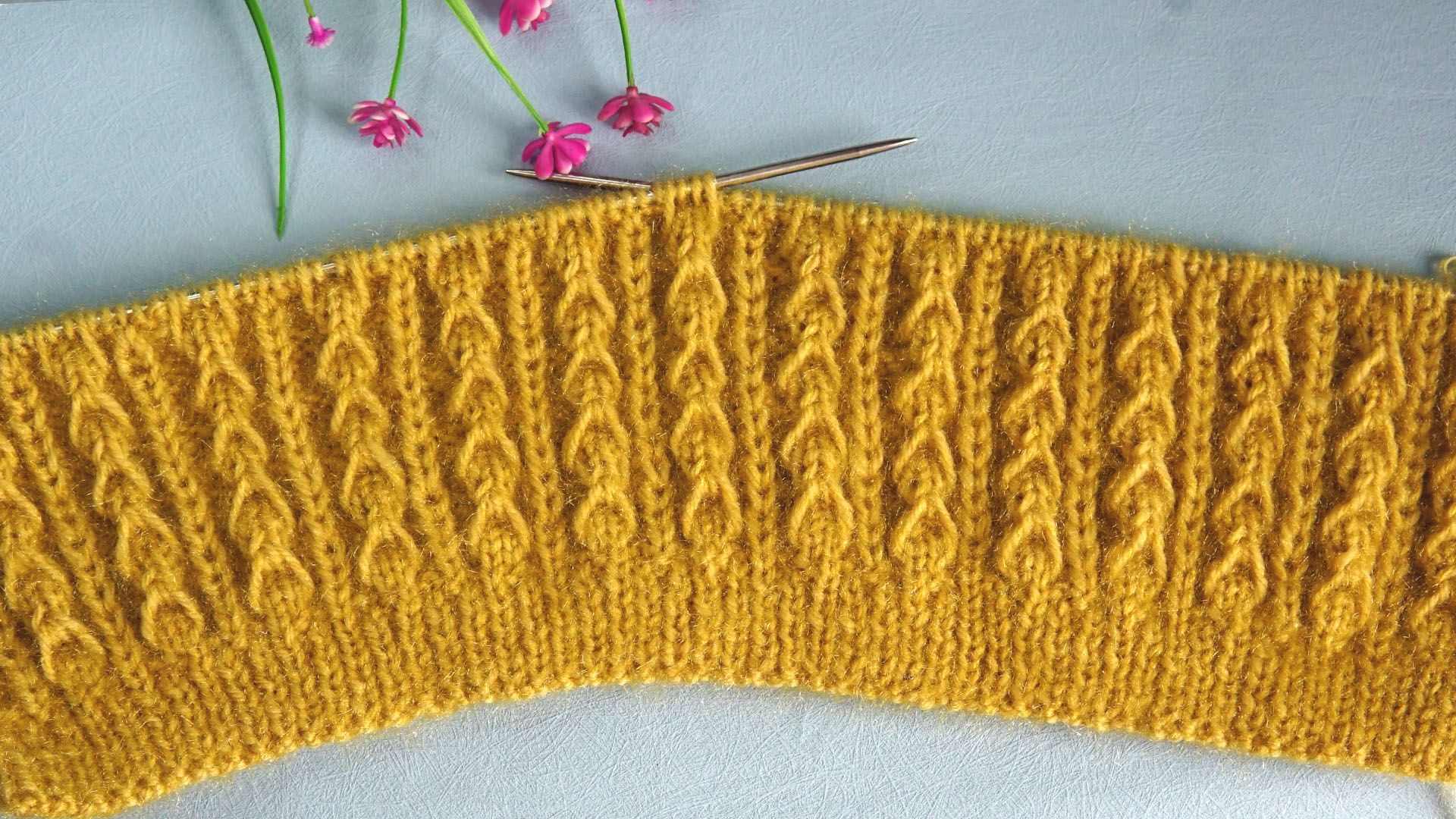 适于编织男士毛衣,女士开衫的针织图案【棒针编织299期】