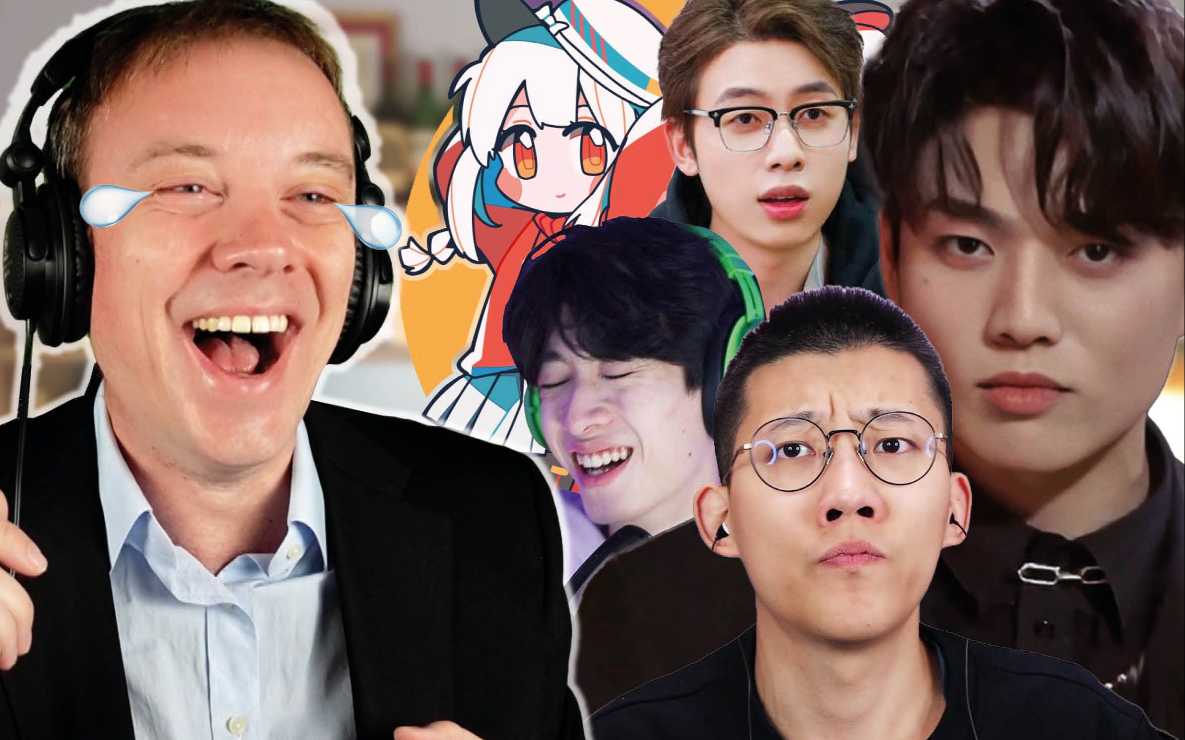 沃玛、鲤鱼Ace、徐大虾、某幻君、中国Boy, 法国人怎么看五大中国博主?-李格Greg-李格Greg-哔哩哔哩视频