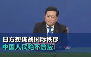 Télécharger la video: 秦刚谈中日关系：给日方掰扯下什么是所谓秩序，日方想挑战国际秩序中国人民绝不答应