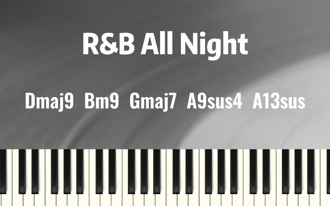 [图]R&B all night和弦教学