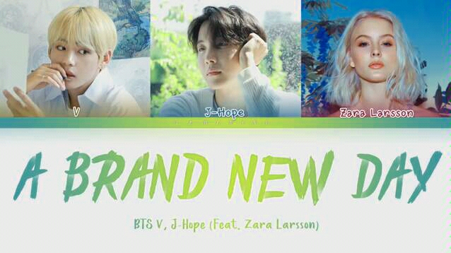 [图]BTS－A Brand New Day>〔V＆J－HOPE〕(Feat.Zara Larsson)MV