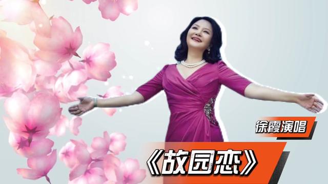 女高音经典歌曲《故园恋》,来听听徐霞老师的演唱!