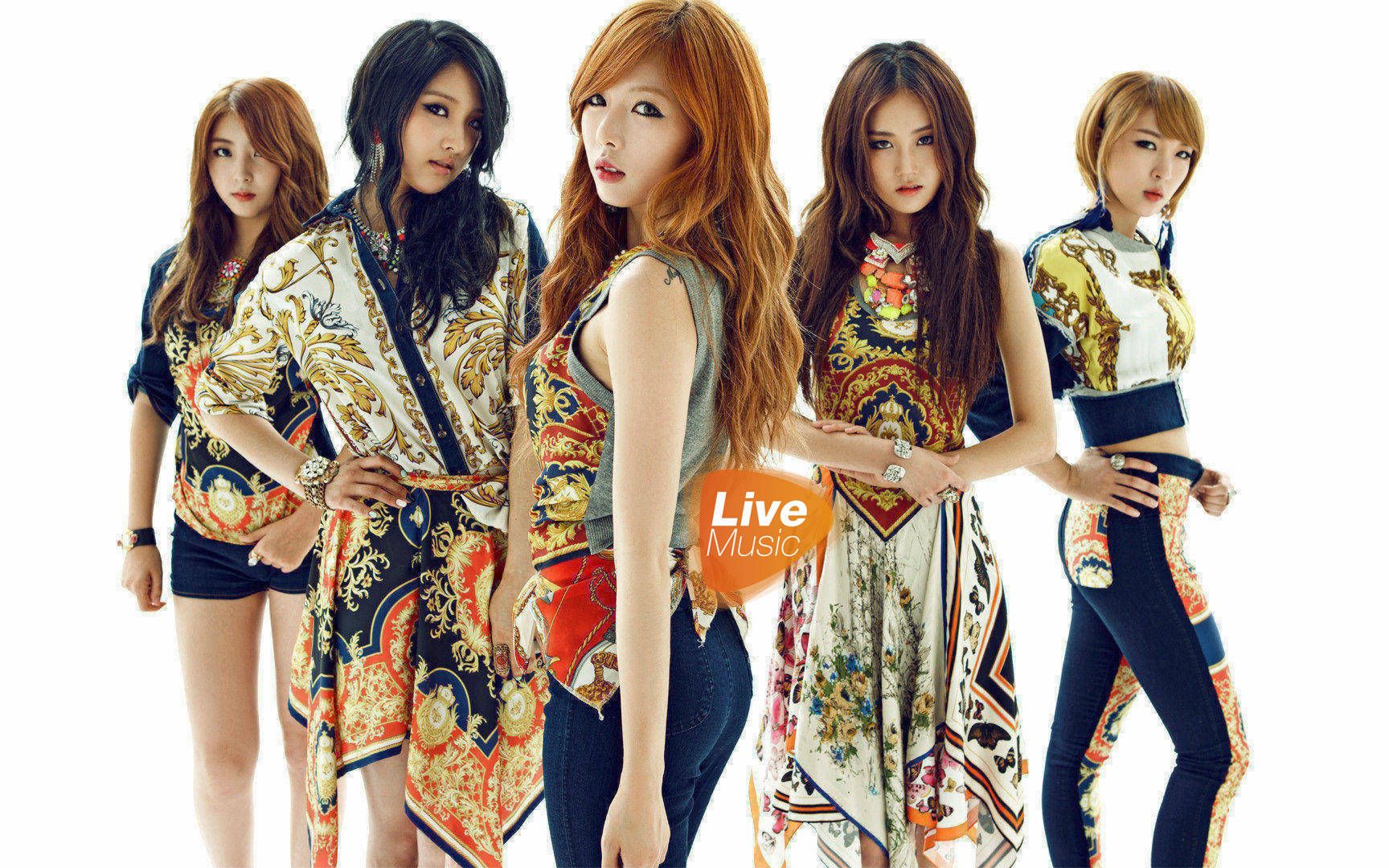 4minute - volume up中文歌词
