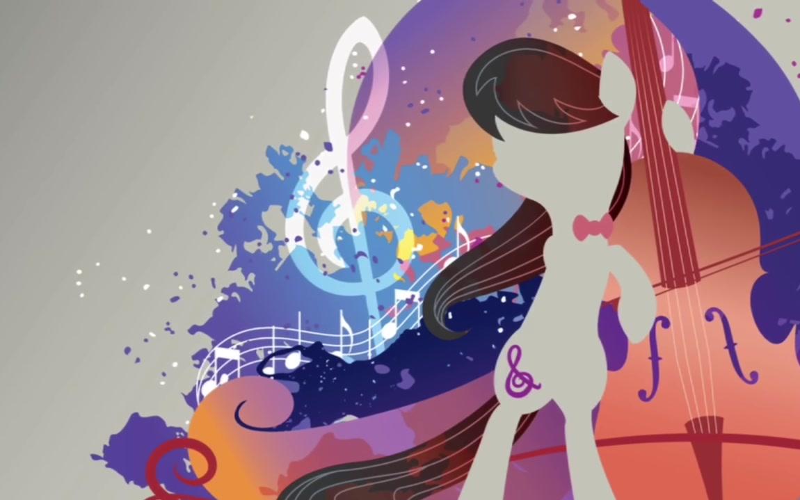 [图]MLP:FIM Octavia Melody - Tribute - Rather Be + SHOUTOUT TO SYMPHONY MERIT!