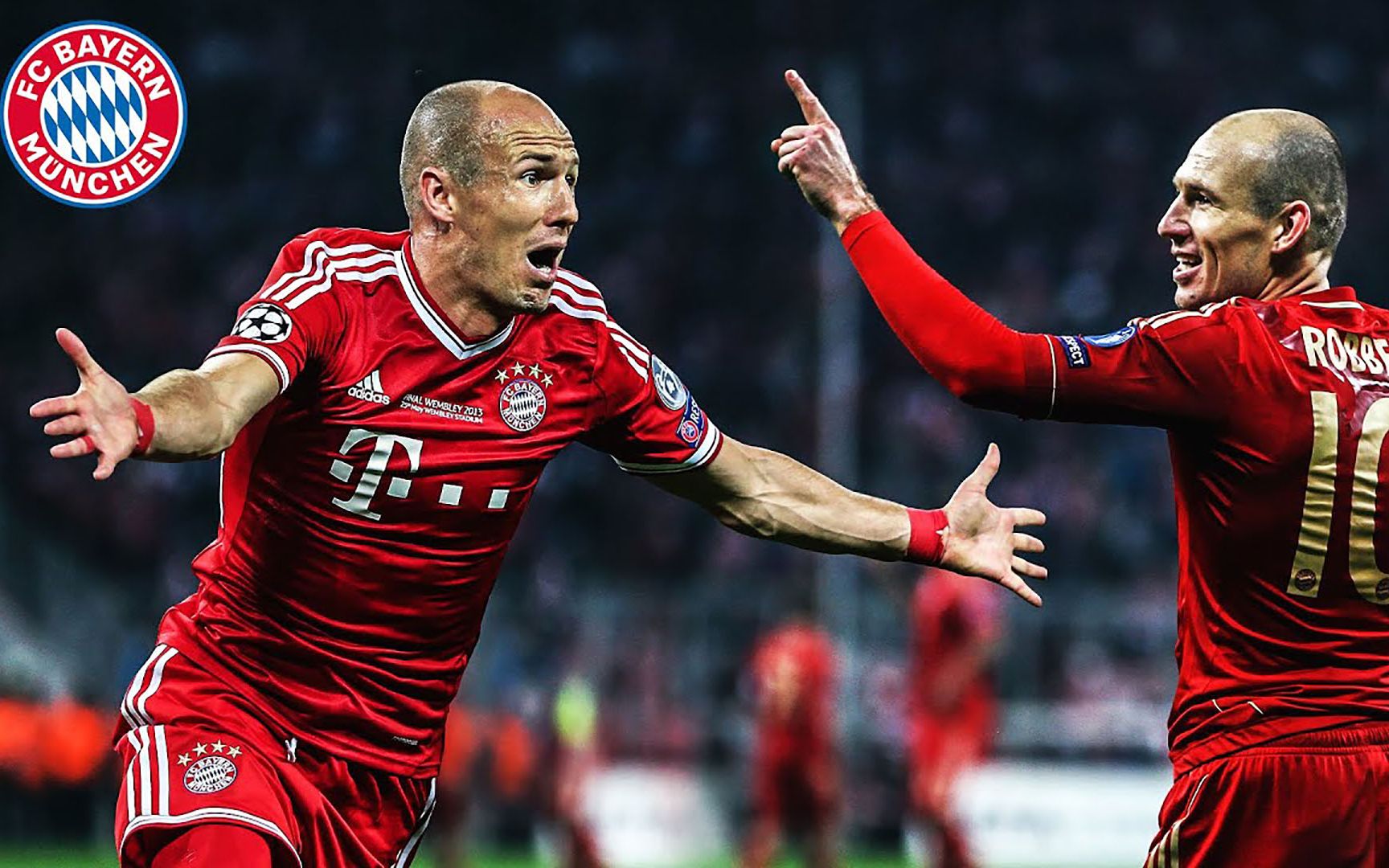 罗本在欧冠的所有进球,他只是做了他最擅长的事!