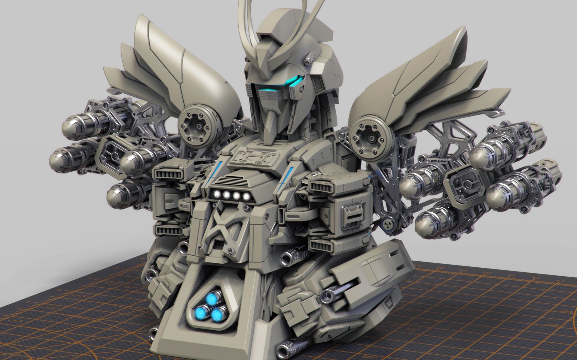 【maya次时代机甲建模】硬表面机甲模型制作,maya布线,卡线基础讲解