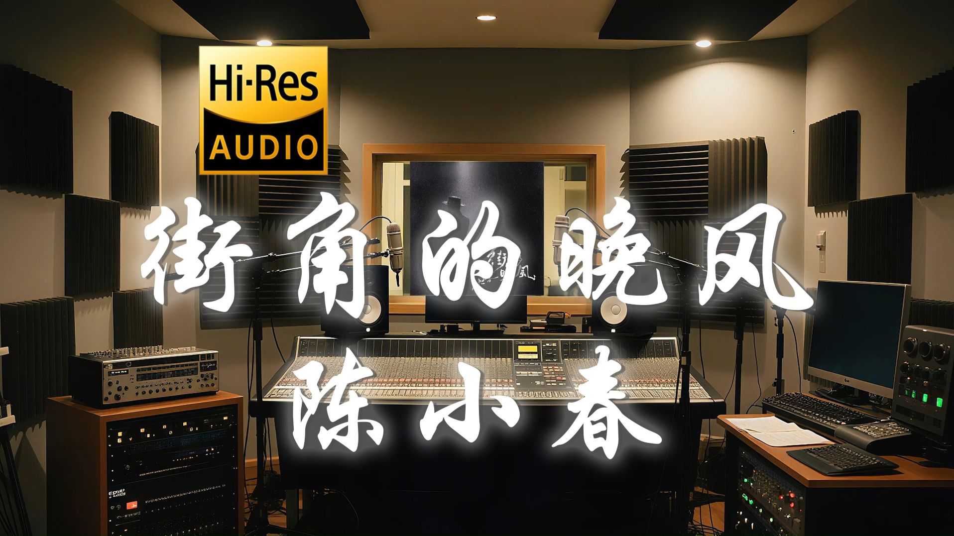 【??-???·无损】陈小春《街角的晚风》歌词纯享版 - “缠绵的晚风 吹熄爱的梦”