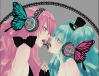 [图]【百合神曲】magnet【初音ミク.巡音ルカ】字幕内嵌